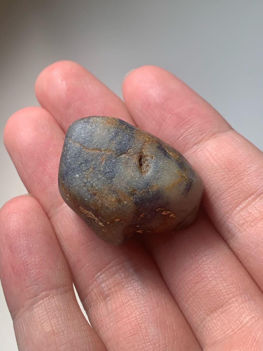 日本の鉱物 糸魚川コランダム原石 新潟県糸魚川市 サファイアトパズ輝安鉱原石国産鉱物標本日本産水石鑑賞石根付トパーズ化石岩石翡翠_画像7