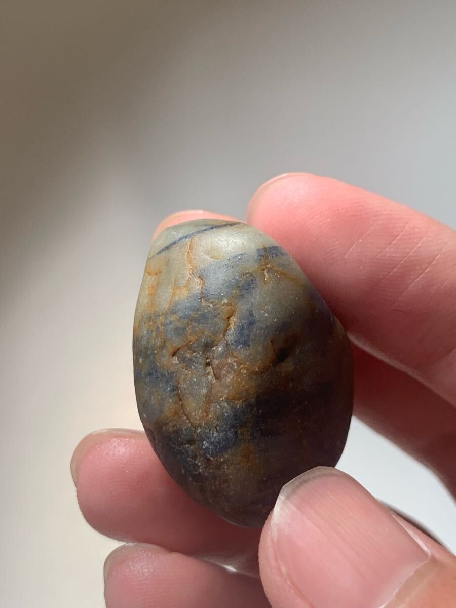 日本の鉱物 糸魚川コランダム原石 新潟県糸魚川市 サファイアトパズ輝安鉱原石国産鉱物標本日本産水石鑑賞石根付トパーズ化石岩石翡翠_画像8