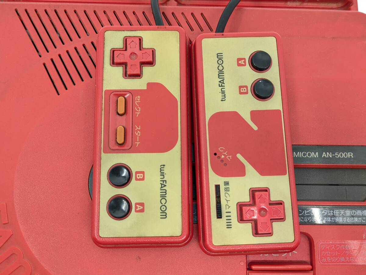 ツインファミコン レッド ジャンク 動作未確認 Yahoo!オークション - 【ジャンク・動作未確認】ツイン