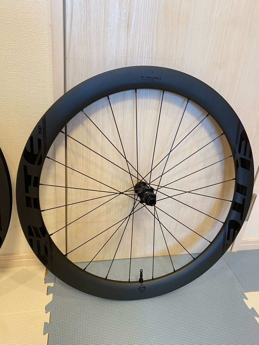 hhh エライリー カーボンホイール ELITEWHEELS EDGE カーボンホイール1347g50mm XDR専用|Yahoo