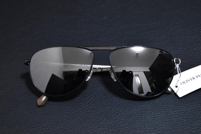 【美品】ベルルッティ☆オリバーピープル　偏光レンズ　スクエア　サングラス OLIVER PEOPLES L.A. Berluti オリバーピープルズ ベルルッティ