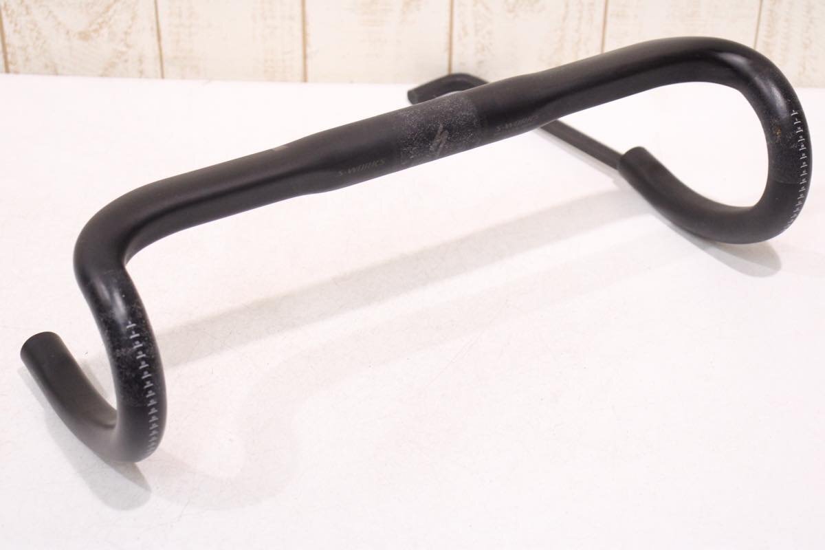 SPECIALIZED S-WORKS SHALLOW カーボンハンドル　400 Specialized S-Works Shallow Bend Carbon Handlebar 31.8 - Black
