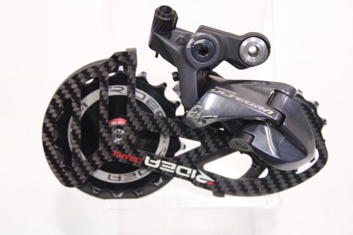 ★SHIMANO シマノ RD-R8000 ULTEGRA リアディレイラー RIDEA ビッグプーリー換裝