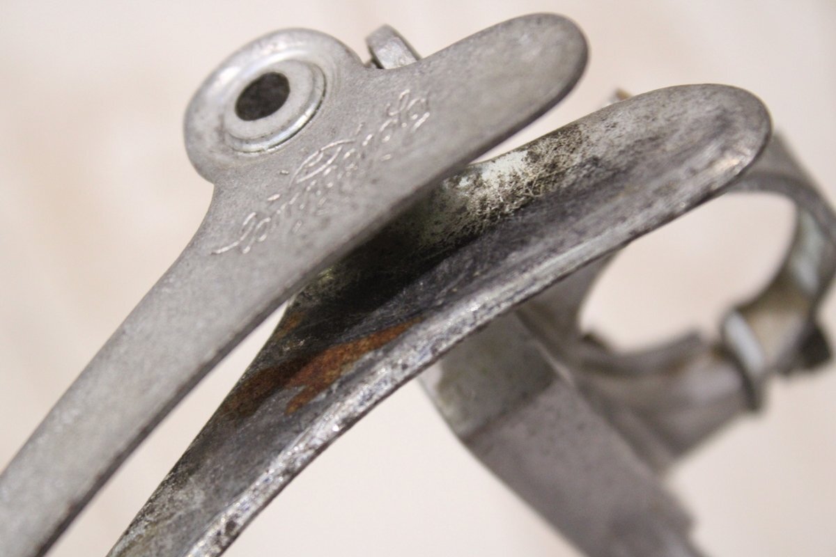 ★Campagnolo カンパニョーロ GRAN SPORT ビンテージ フロントディレイラー Φ28.6mm バンド