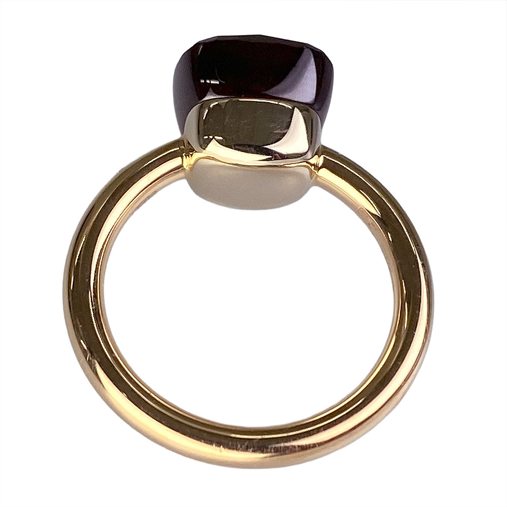 【中古】Pomellato ポメラート ガーネット ヌードリング 750PG ガーネット #55【質屋】【代引き手数料無料】_画像6