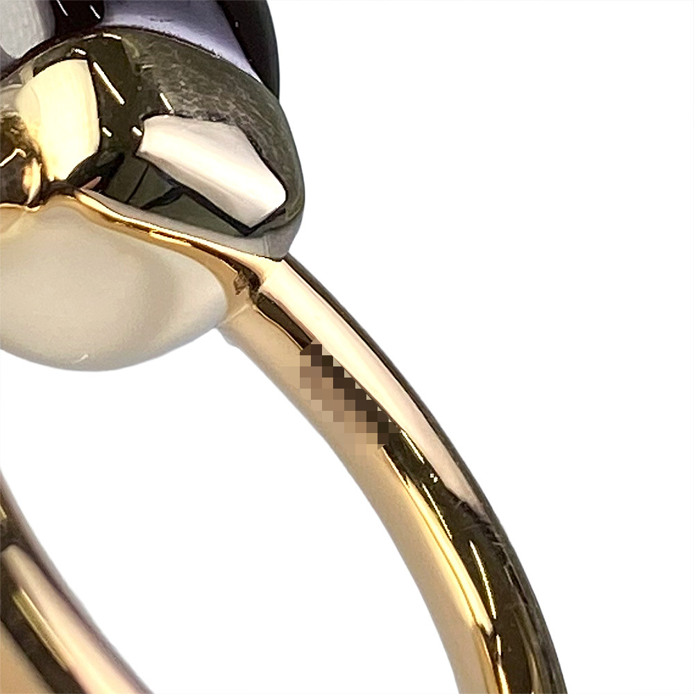 【中古】Pomellato ポメラート ガーネット ヌードリング 750PG ガーネット #55【質屋】【代引き手数料無料】_画像8