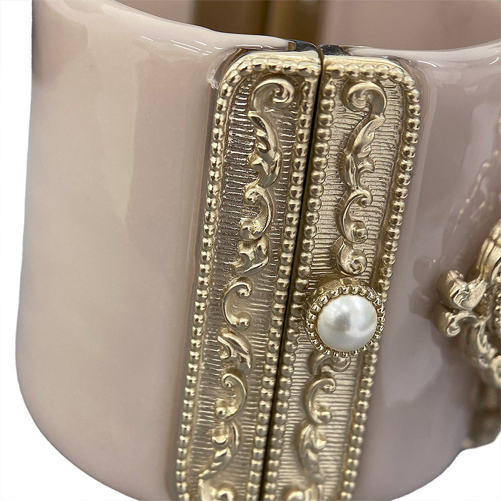 【中古】CHANEL シャネル ココマーク バングル【質屋】【代引き手数料無料】_画像3