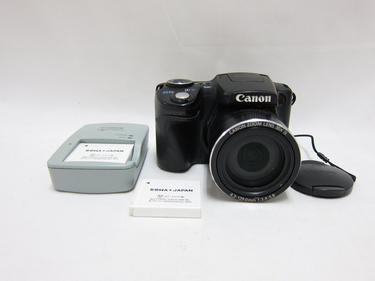 Canon キヤノン Power Shot SX 510 HS コンパクトデジタルカメラ ブラック USED /2507D