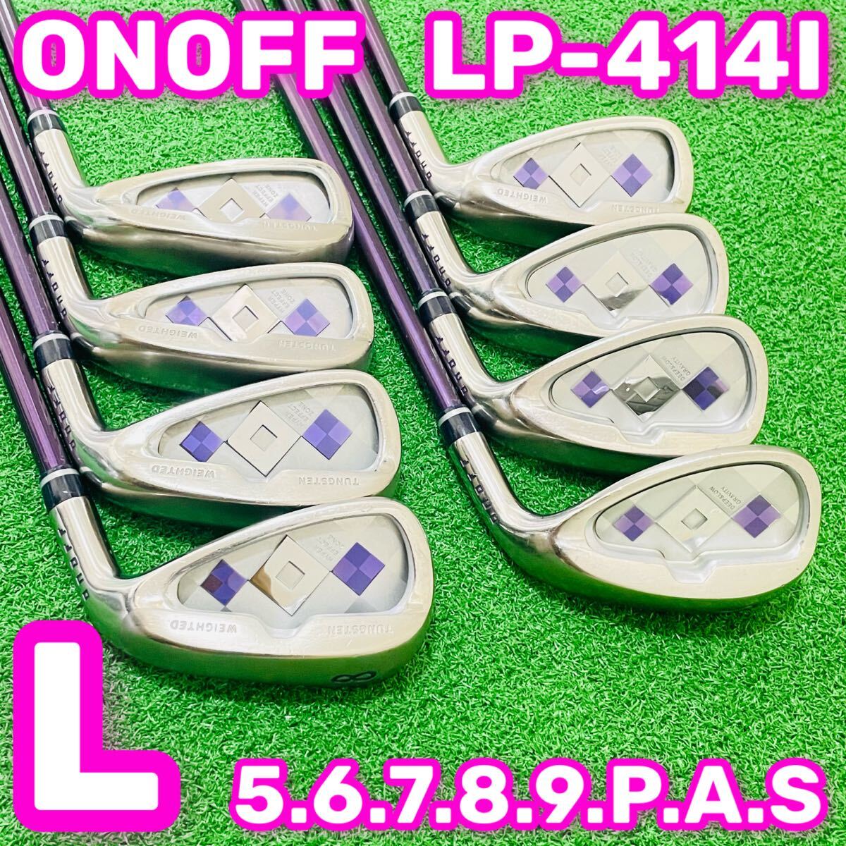 8807 ONOFF LP-414I オノフ レディース 女性用 右利き 8本 8807 ONOFF LP-414I オノフ レディース 女性用 右利き 8本 8807