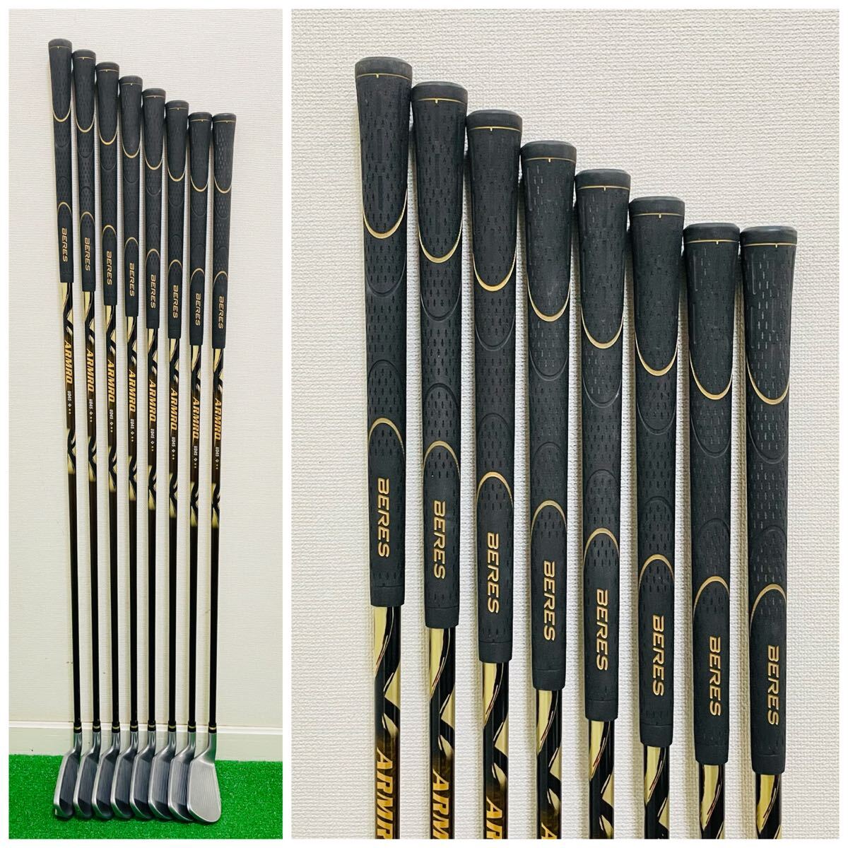 8822 本間ゴルフ BERES MG603 2S ホンマゴルフ ベレス アイアン8本セット HONMA ARMRQ UD45 フレックスR 星2つ 5.6.7.8.9.10.11.SW
