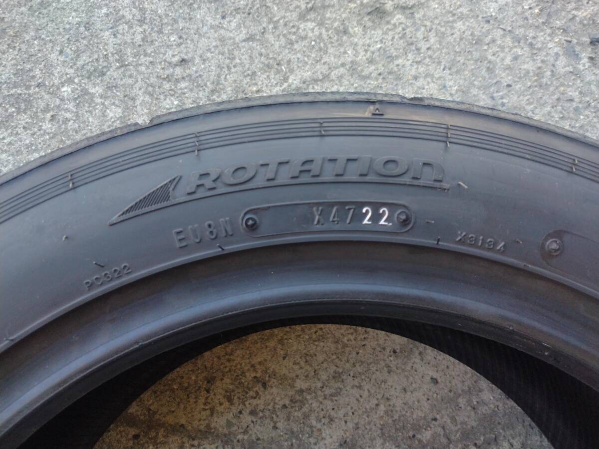 ダンロップ製Sタイヤ ディレッツァ 03G R3 195/55-15 2本セット！_画像3