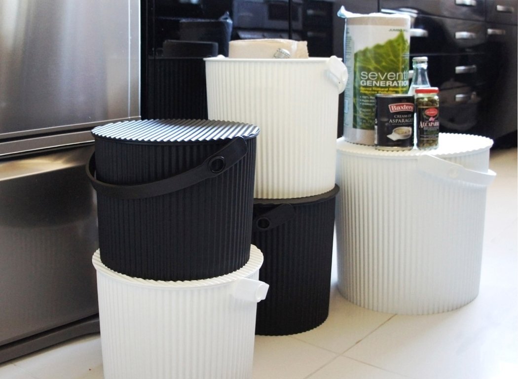 八幡化成 フタ付きバケツ オムニウッティ ホワイト S 8L sceltevie omnioutil ニュートラル 228783_画像2