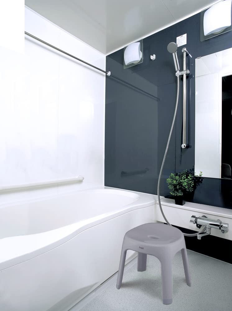 アスベル Emeal 風呂イス S35cm バス用品 Ag 抗菌 グレー_画像6