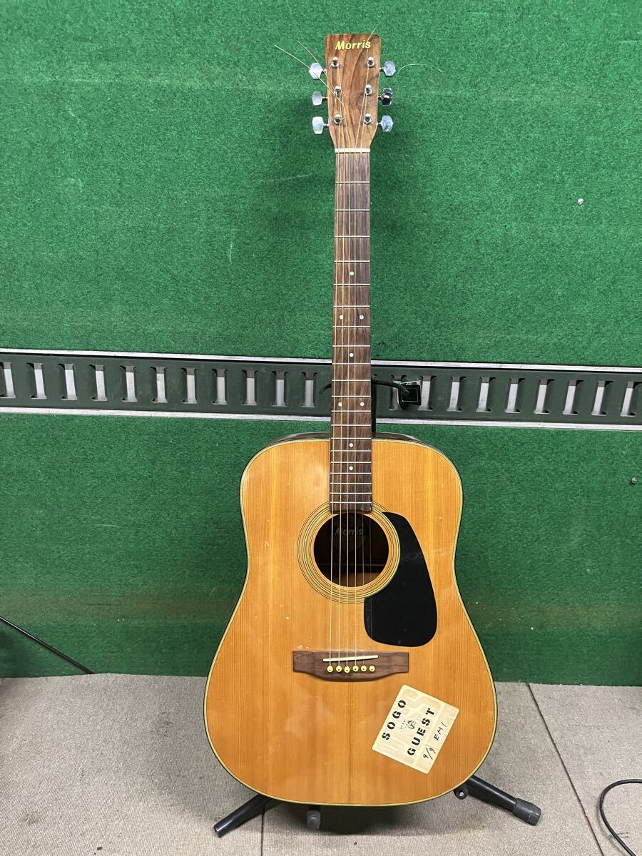 Morris 502 モーリスギター 良く鳴ります 中古 Morris MD-502 アコースティックギター(モーリス)|売買された