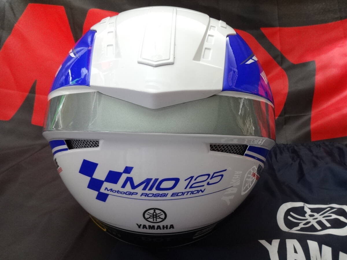 ◆◇新品　　限定　YAMAHA ジェットヘルメット　MIO125GP　ロッシエディション　 Fサイズ 　ヤマハ◇◆