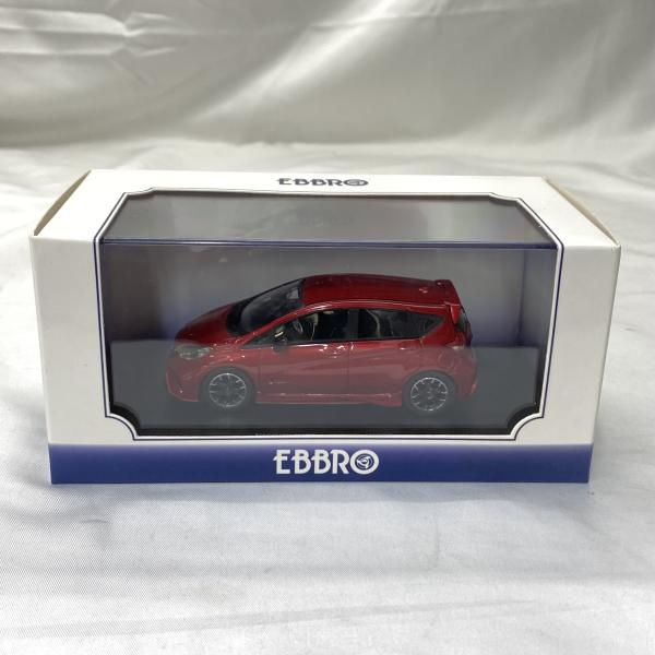 [ б/у ]1/43 EBBRO NISSAN NOTE e-POWER NISMO Garnet Red[240019426787]