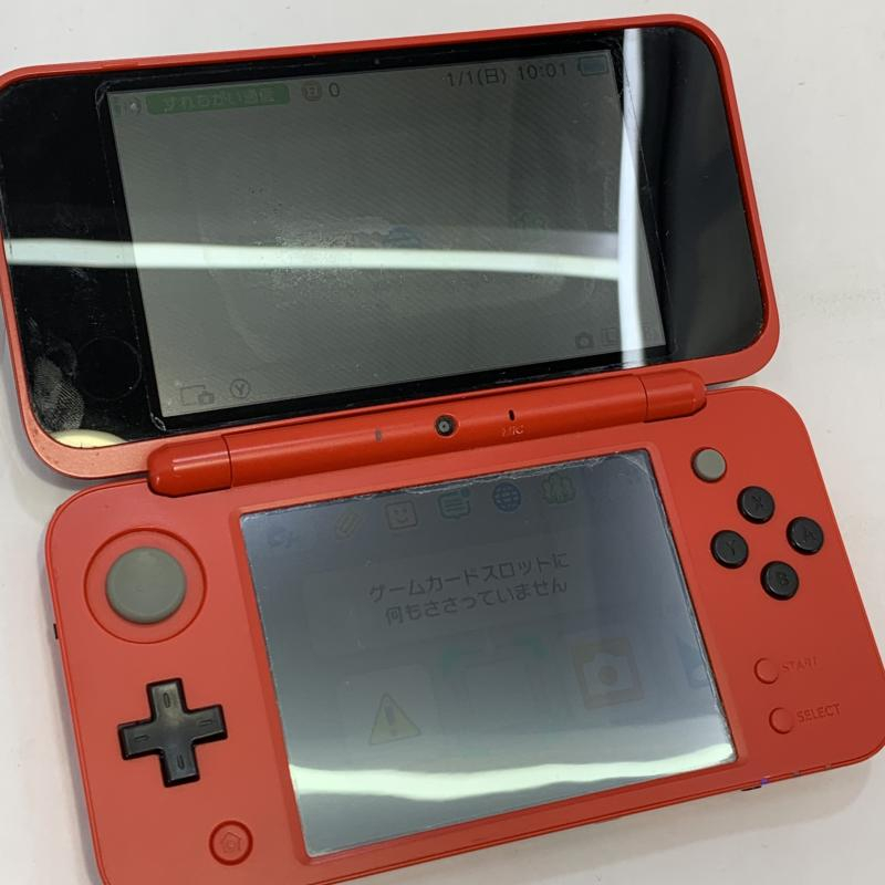 【中古】本体）本体のみ/訳あり)New Nintendo 2DS LL モンスターボールエディション ゲーム機本体[240019501613]_画像5