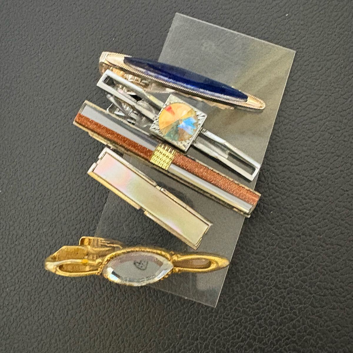 ★B-7 ネクタイピン タイピン まとめ 天然石系 カラーストーン_画像4