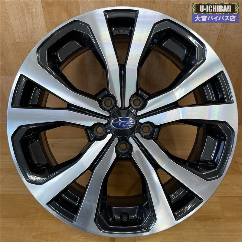 スバル純正 フォレスター 18x7J 5H PCD 114.3 +48 スバル フォレスター 純正 7.0J 18インチ +48 5H 114.3 ホイール