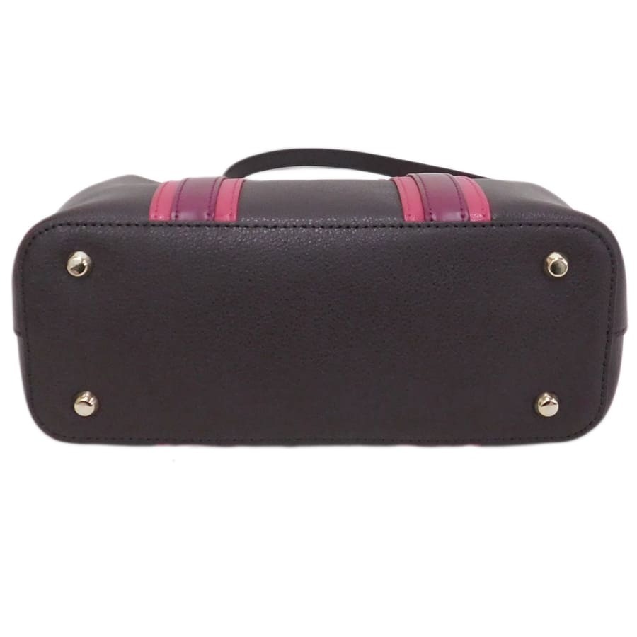 美品 ポールスミス ハンドバッグ 2WAY PWR120 ブラウン系 パープル系 ピンク系 レザー ショルダーバッグ【本物保証】_画像4