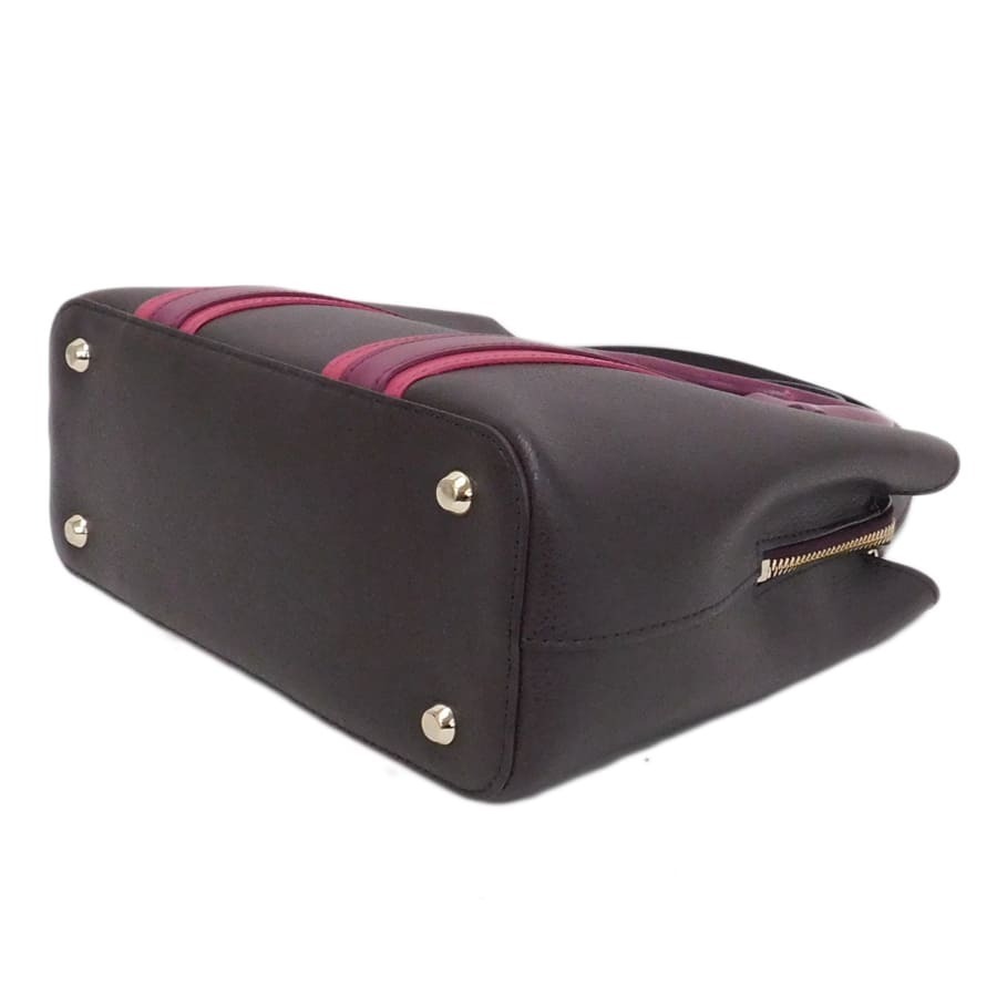 美品 ポールスミス ハンドバッグ 2WAY PWR120 ブラウン系 パープル系 ピンク系 レザー ショルダーバッグ【本物保証】_画像5