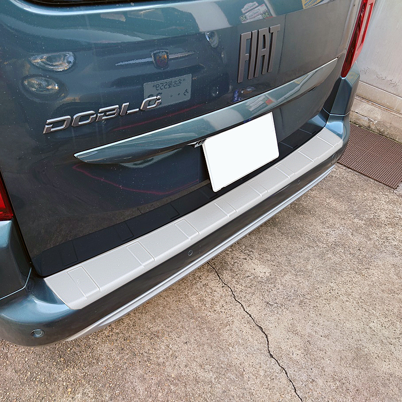 プジョー リフター RIFTER用 RGM リアバンパーガード プロテクター・シルバー PEUGEOT_画像2