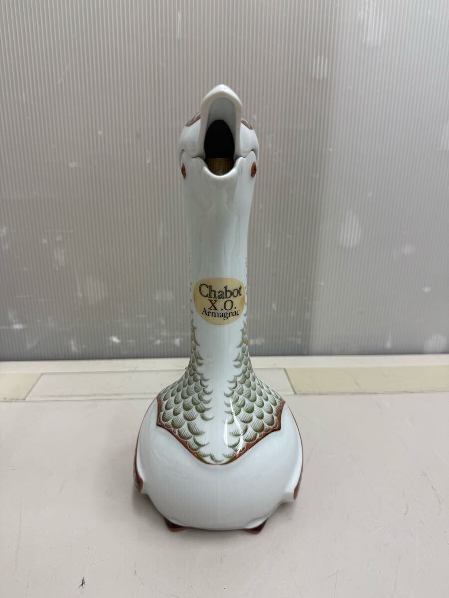 【未開栓】Chabot XO Armagnac 陶器瓶 BKT0.1 未開栓 Chabot XO Armagnac アルマニャック 陶器 陶器