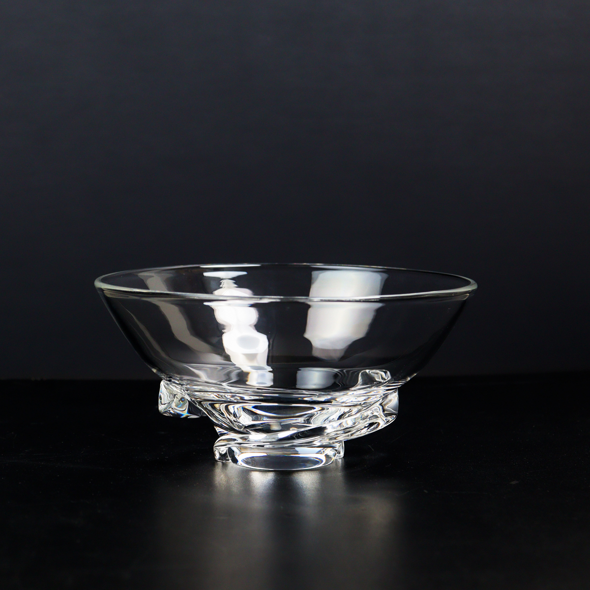 Steuben Galss スパイラル ボウル 18cm nTfx スチューベン Steuben Crystal スパイラル ボウル 18cm