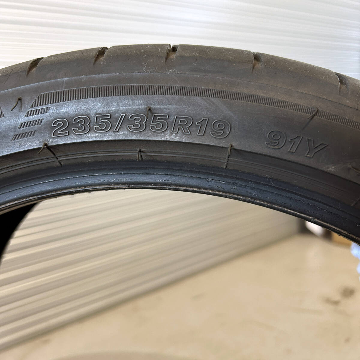 ブリヂストン ポテンザ S005 235/35R19 室内保管 【4本セット】_画像8