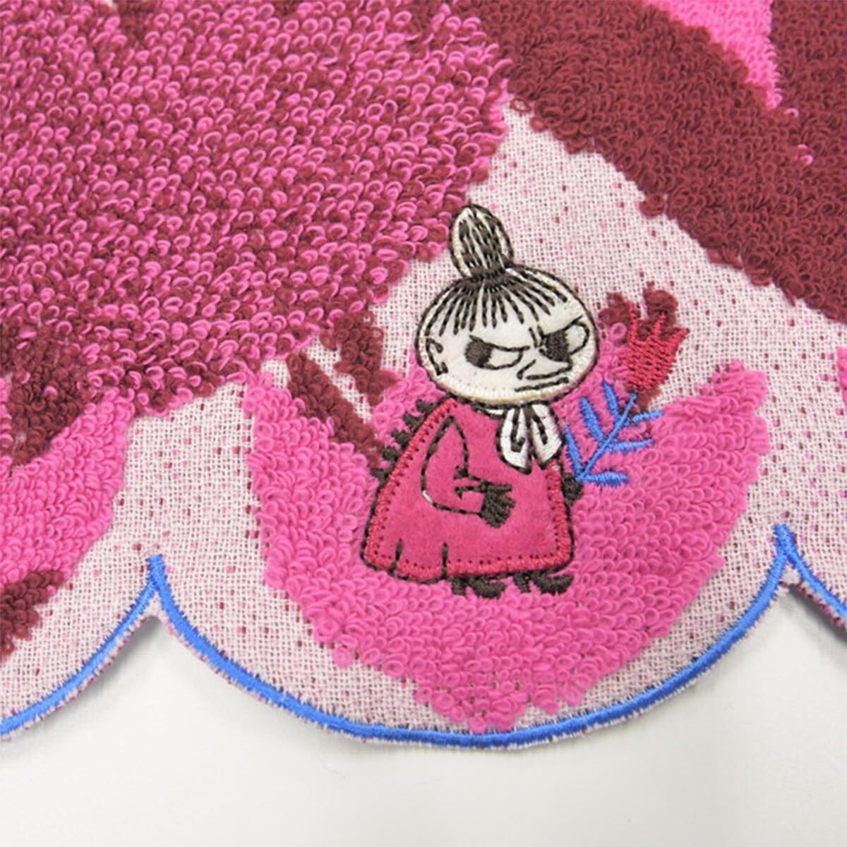丸眞 ミニタオル MOOMIN ムーミン イルタ ハンドタオル オーガニックコットン 綿100% キャラクター 抗菌 防臭 プレゼント ギフト_画像2