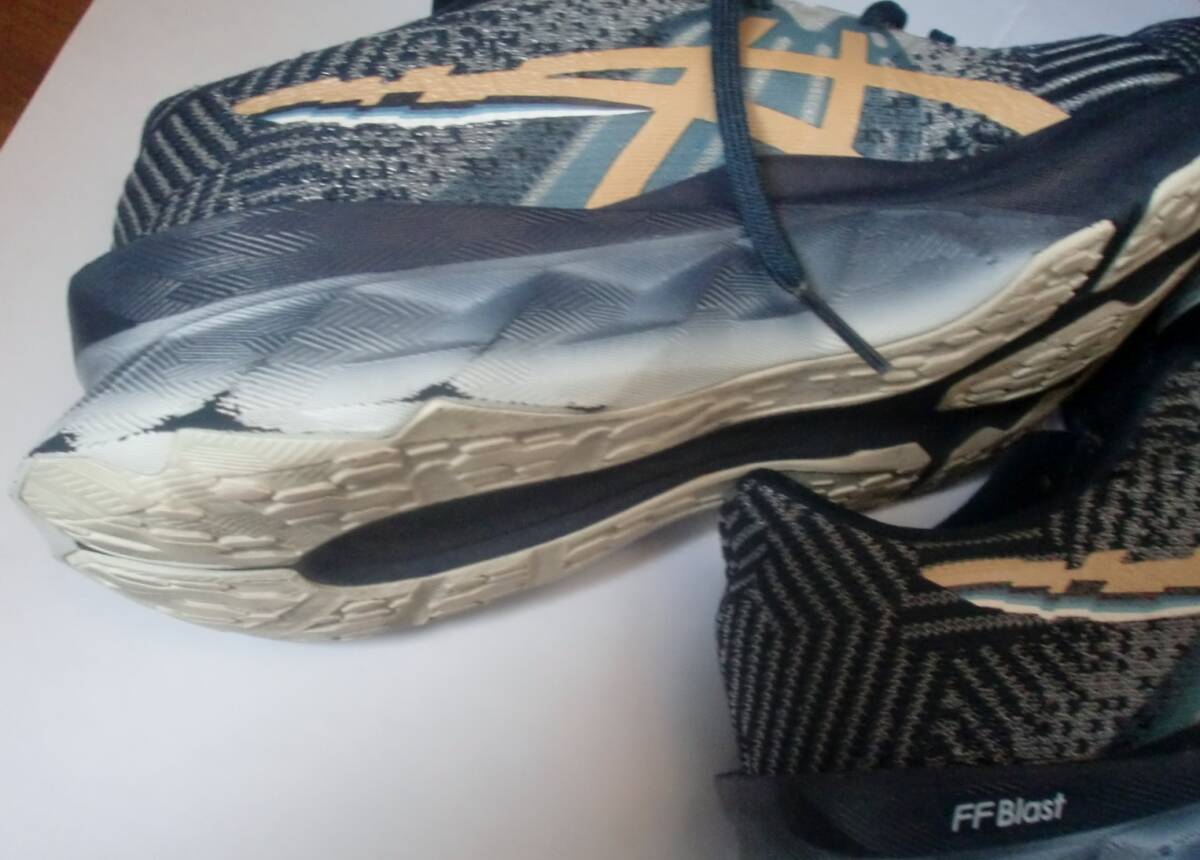 アシックス　ランニングシューズ NOVABLAST　ノヴァブラスト　 厚底 　２５．０㎝　used_画像8
