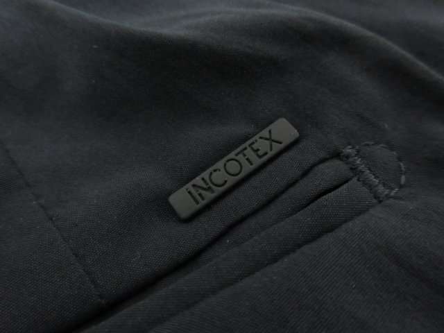 未使用 【インコテックス INCOTEX】 1T063R 9333Z 820 定価40150円 URBAN TRAVELLER パンツ (メンズ) size52 ネイビー 濃紺◇10SLP0306◇_画像5