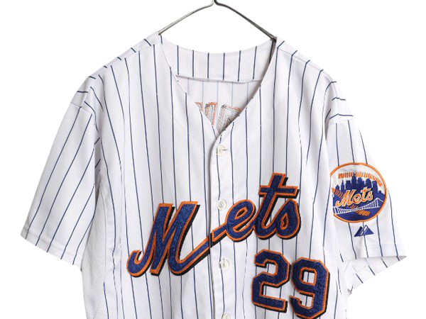metsu Baseball рубашка мужской XL степени MLB официальный majestic большой Lee g форма игра рубашка джерси большой размер