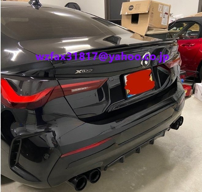 BMW M340i M240i M440i 外装 3色選択可能　マフラーカッター ステンレス　テールパイプ デュアル四本出し G22 G23 G42 G20 G21_画像6