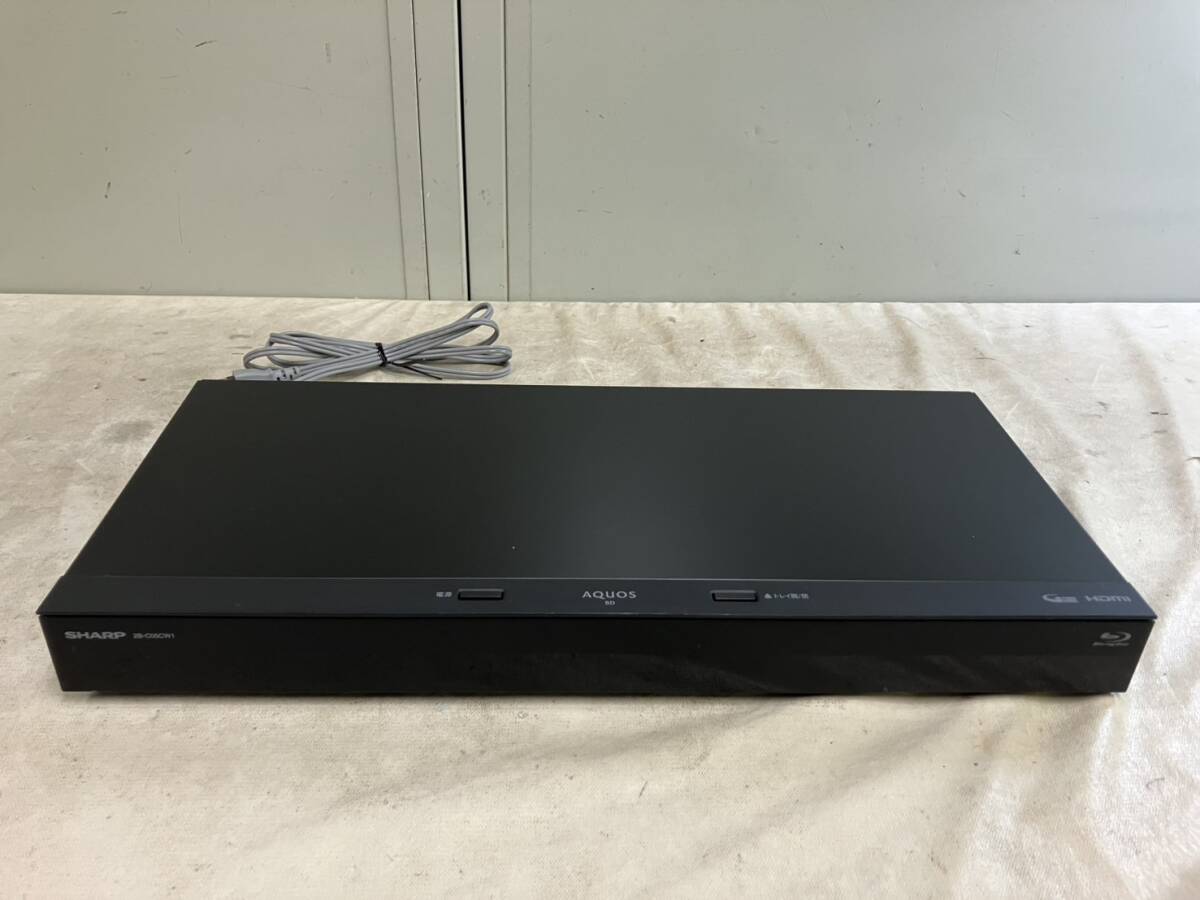 SHARP AQUOS BDレコーダー 2B-C05CW1 2020年製 整備品 135)2020年製 SHARP シャープ AQUOS ブルーレイ・ディスク