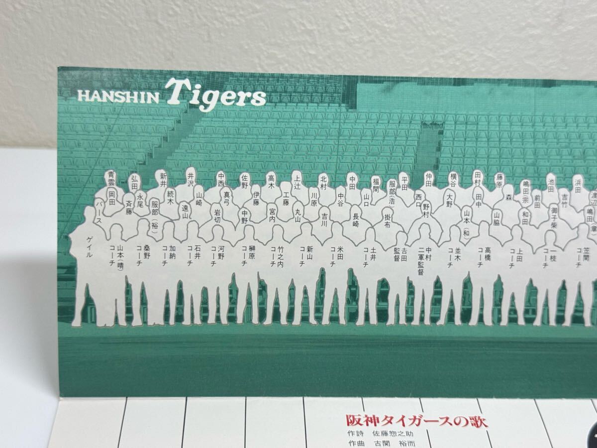 阪神タイガース 1986年 ナイン一丸 めざせV2 テレホンカード 50度数 レトログッズ 阪神ファン必見！02_画像7