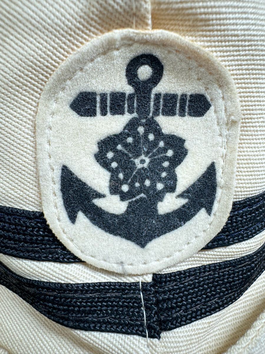【貴重アイテム】大日本帝国海軍 略帽 旧日本軍 海軍軍帽　実物時代物 貴重アイテム】大日本帝国海軍 略帽 旧日本軍 海軍軍帽 実物