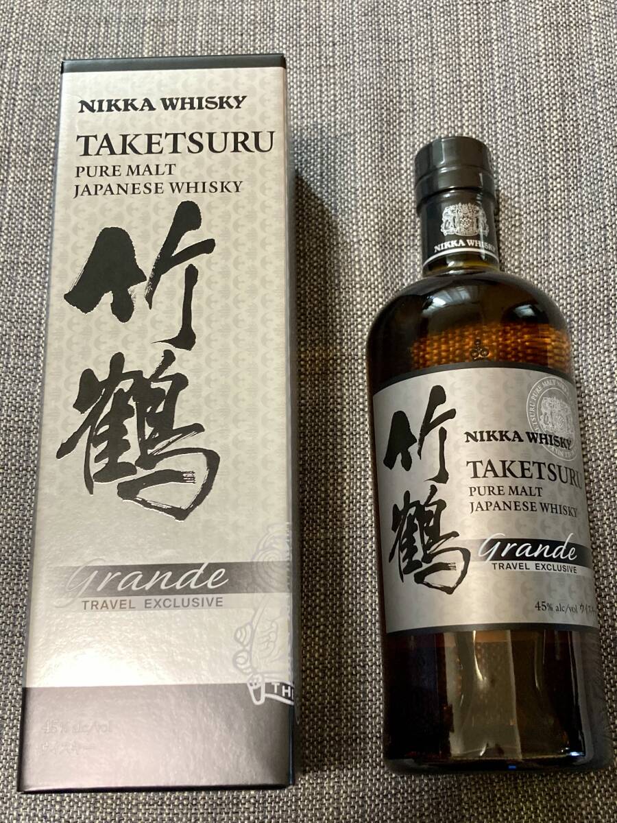 竹鶴グランデ TAKETSURU PURE MALT Grande 免税店限定 空港免税店向け商品『竹鶴ピュアモルト グランデ』発売