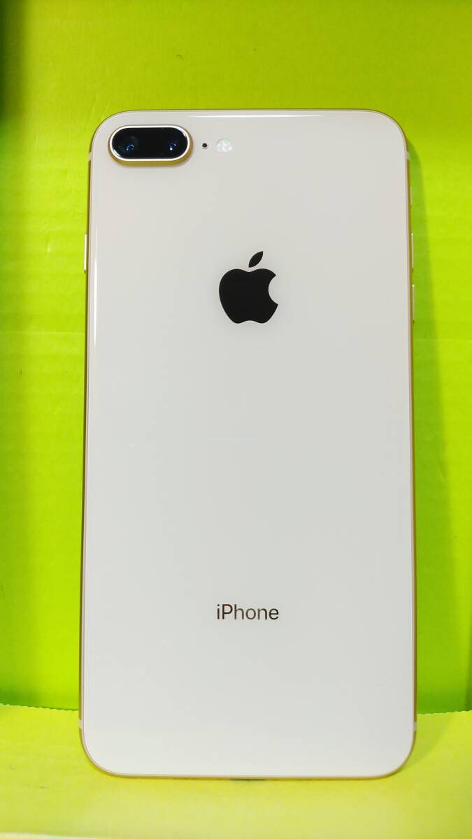 iPhone 8 plus 64GB 白 バッテリー93% 美品 SIMフリー ☆国内版SIMフリー☆iPhone 8 plus 64GB ゴールド 白