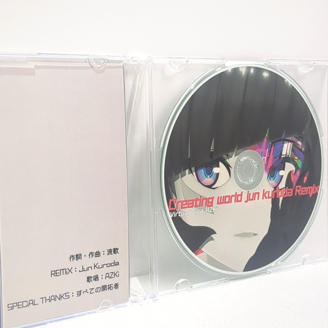 アニメ Creating world Jun Kuroda Remix AZKi CD アニメ Creating world Jun Kuroda Remix AZKi CD Creating