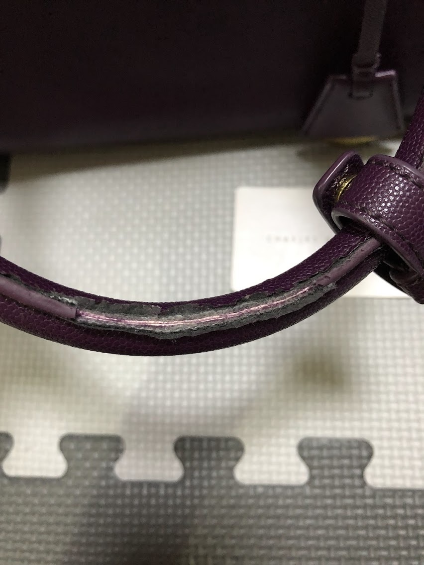 CHARLES＆KEITH チャールズ＆キース ハンドバッグ ショルダーバッグ 中古品 チャールズアンドキース_画像3