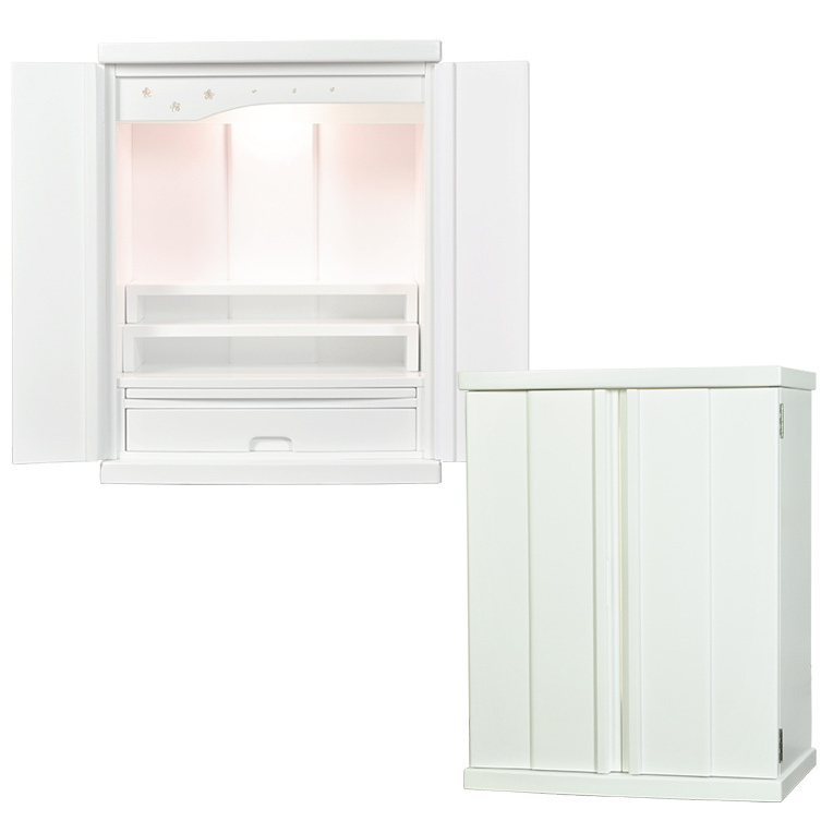 [ Crea .книга@.+ crystal 5 панцирь + Tama .. Lynn ] роскошный предметы для домашнего буддийского алтаря включая *. материал * Mini современный домашний алтарь [ будущее 20 номер белый ( белый )] бесплатная доставка 