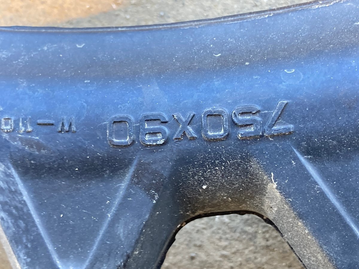 【滋賀発】 田植機　ヤンマー　VP4C リヤタイヤ　750×90 左右　セット