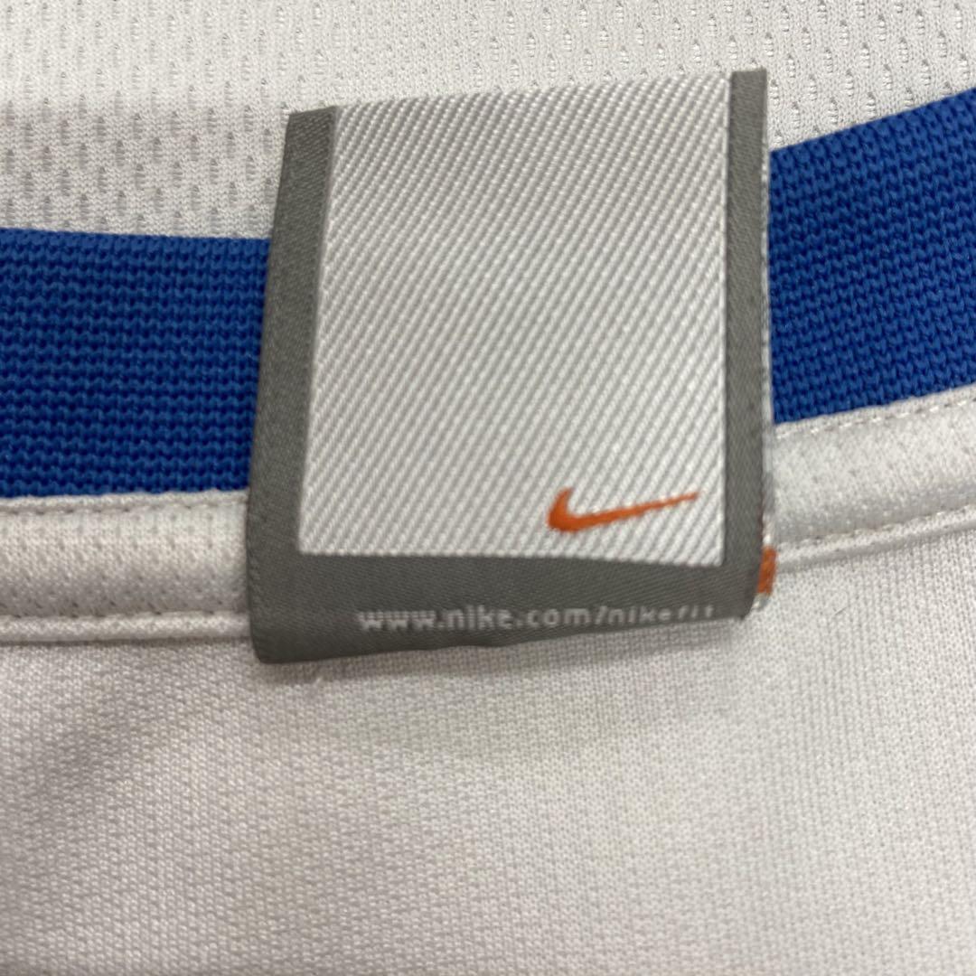 NIKE パリバスケットレーシング ユニフォーム　白/青　XXL　【4909】