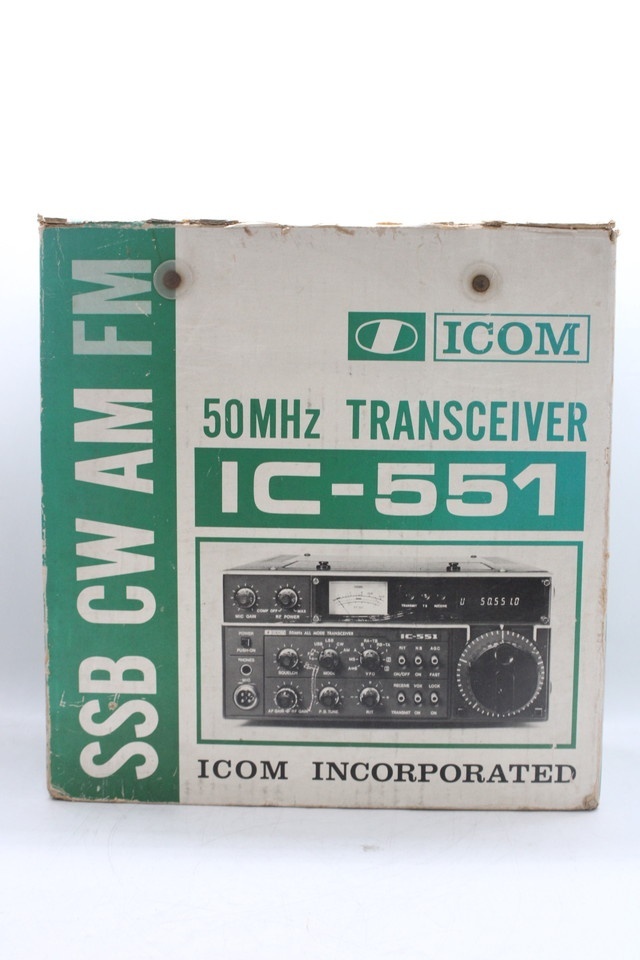 現状品 アイコム 無線機 IC-551 オールモード トランシーバー アマチュア ICOM ITXER8SSLJDA-D-Z00-byebye IC-551