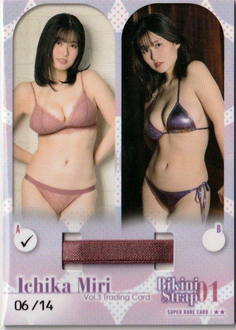  немного sili14 листов ограничение [Hit's не груша один цветок Vol.3]6/14 бикини ремешок карта 01A коллекционная карточка 