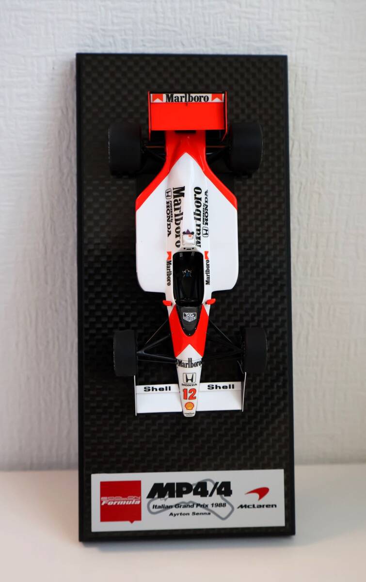けんけん❗️未使用品❗️F1 GRAND PRIX 1988  19912枚組 ☆ 貴重 直販モデル MCLAREN MP4/4 Italian Grand Prix 1988