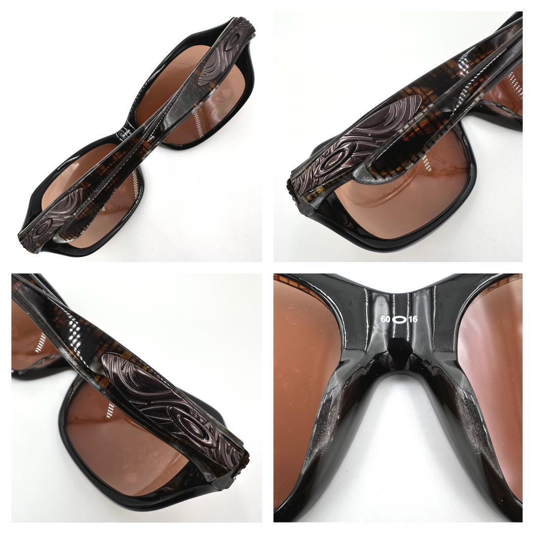 OAKLEY オークリー サングラス 度なし 05-847 フルリム 保存袋付き
