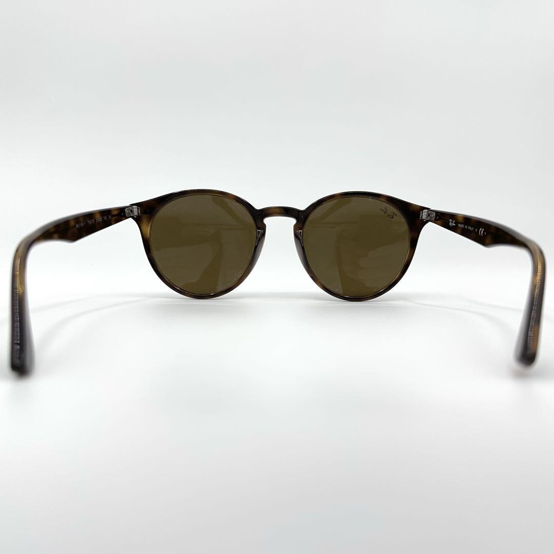 Ray-Ban レイバン サングラス 度なし RB2180-F 砂打ち ラウンド_画像4