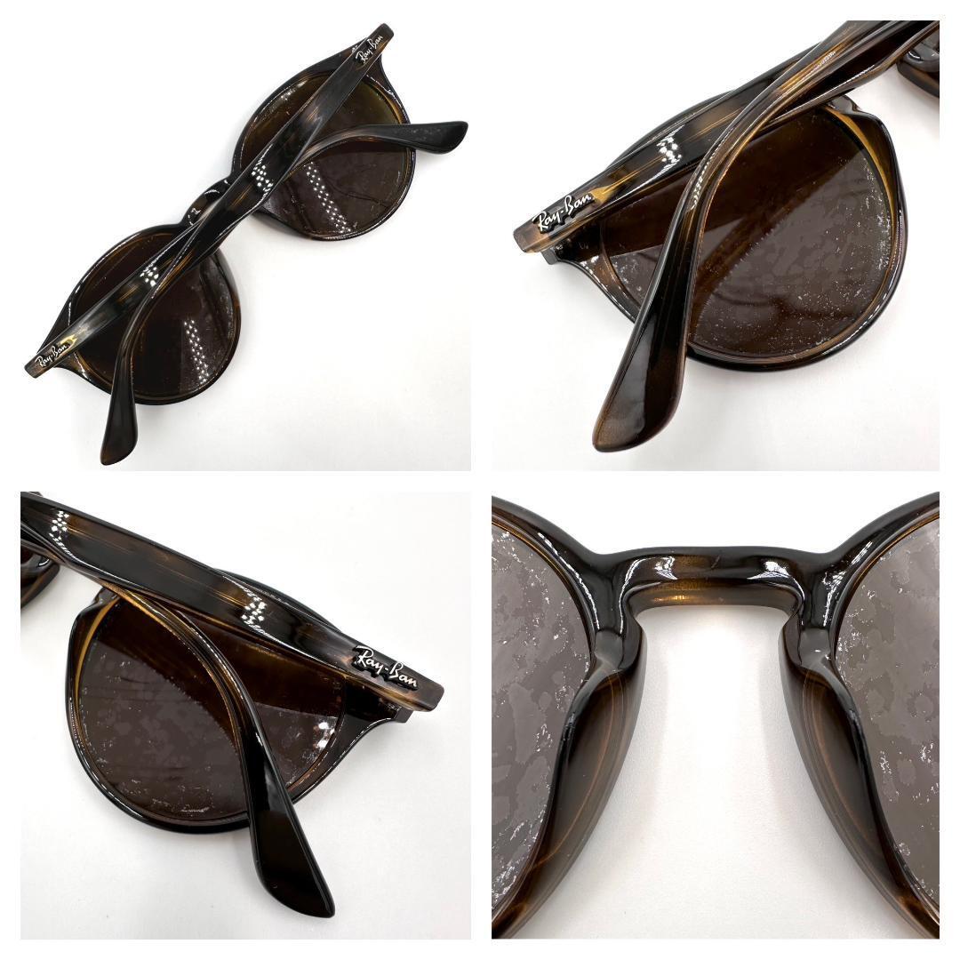 Ray-Ban レイバン サングラス 度なし RB2180-F 砂打ち ラウンド_画像9